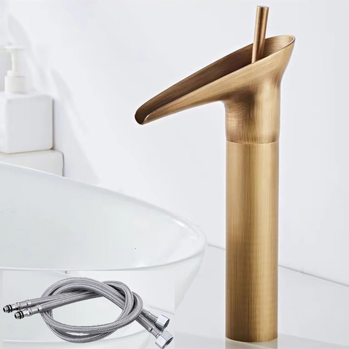 Baterie sanitara din alama solida, Enforose, design modern, instalare usoara, cartus ceramic testat 500.000 de ori