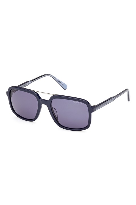 Gant, Слънчеви очила Aviator с плътен цвят, 54-18-145, Тъмносин