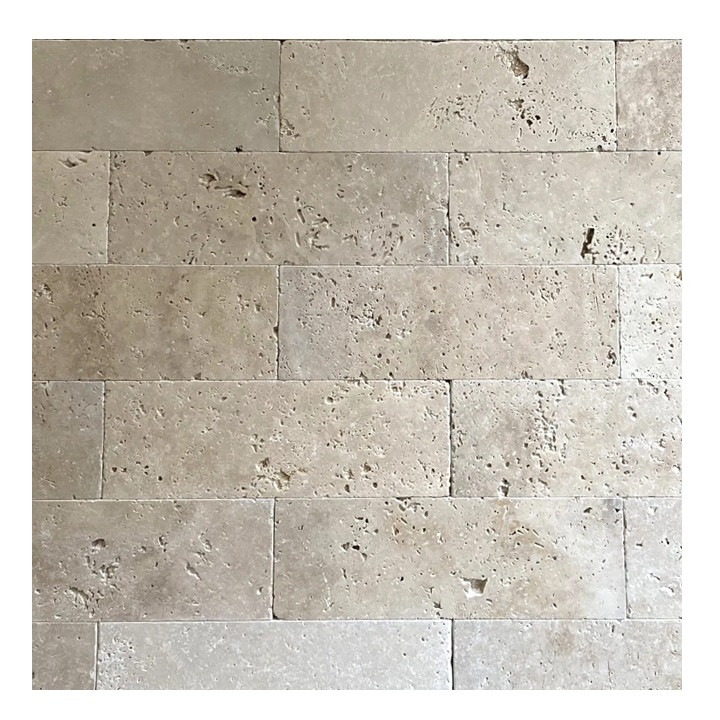 Travertin Classic Antikolt Mészkő burkolat Méret: 10x30, 5x1, 2 cm (0, 61 m2/karton)