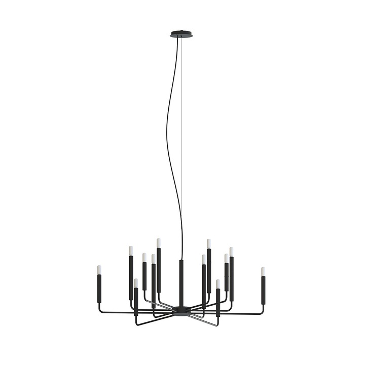Candelabru ORTO XII A, negru, 102 cm