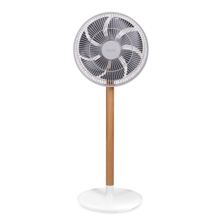 Ventilator de Camera Biovita VENTO, Silentios, 12 Viteze, Telecomanda, 2 Dimensiuni, Oscilare Automata, 24W