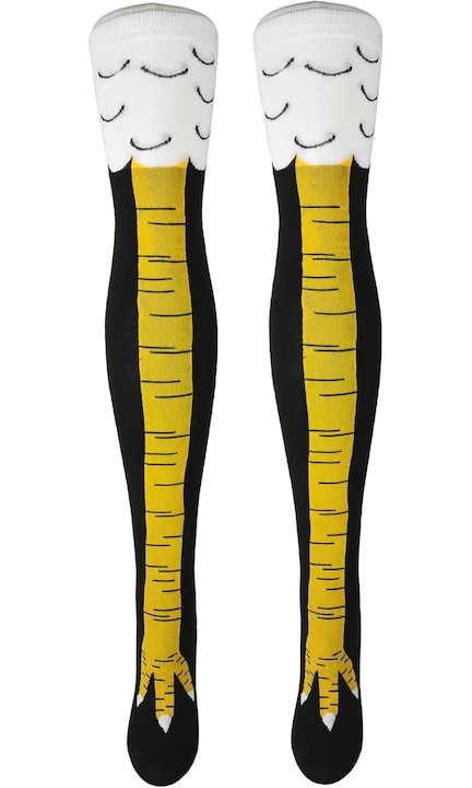 Sosete dama Supertina®, model picioare de pui, 50cm, 38-45 EU