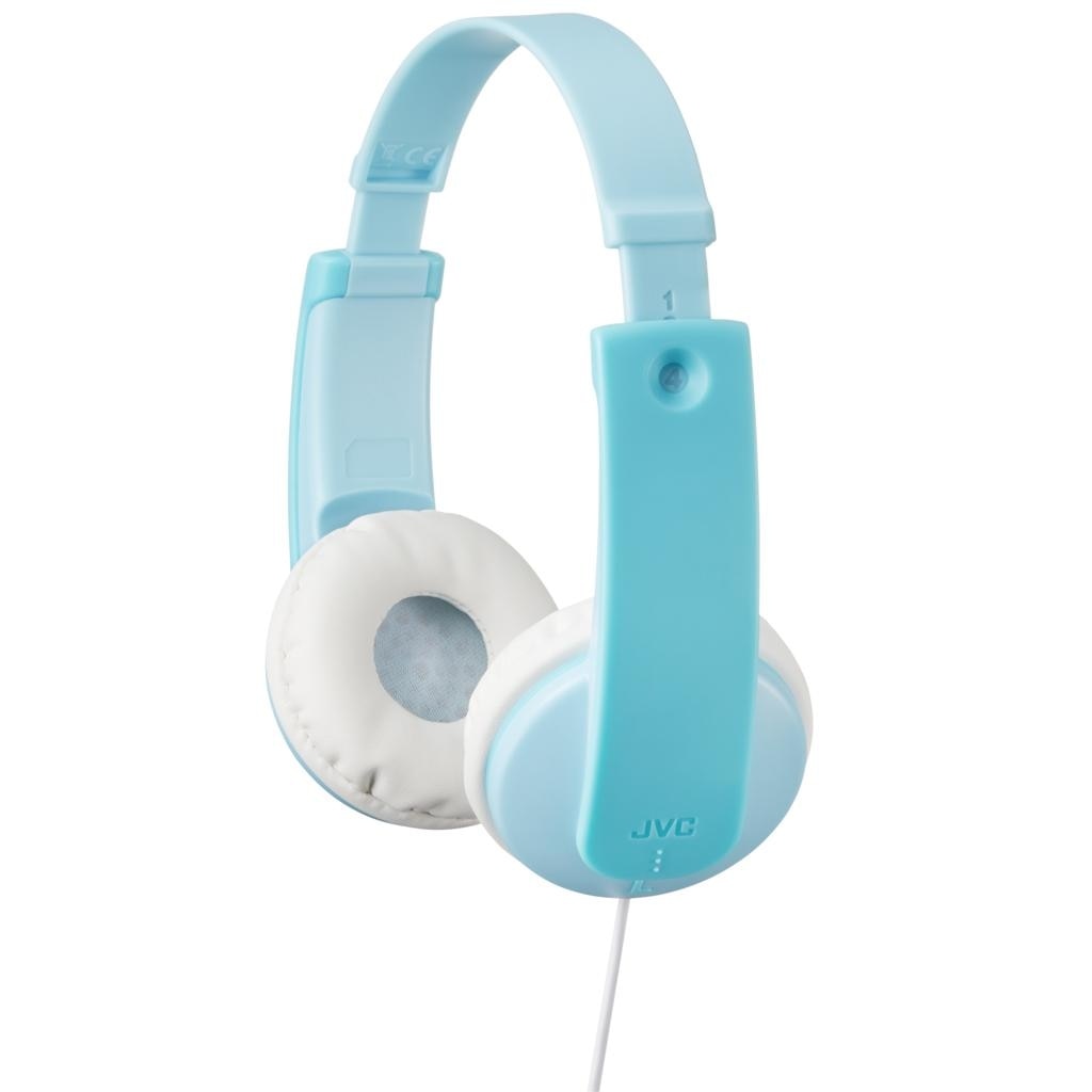 Casti JVC pentru copii, HA-KD7-ZNE, Over-ear, albastru