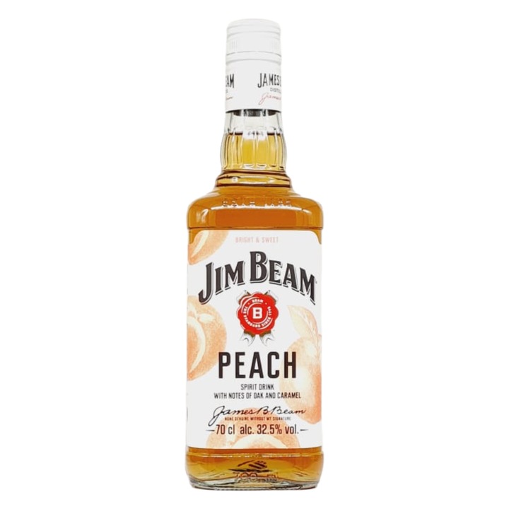 Whiskey Jim Beam Peach, 32.5%, 0.7l
