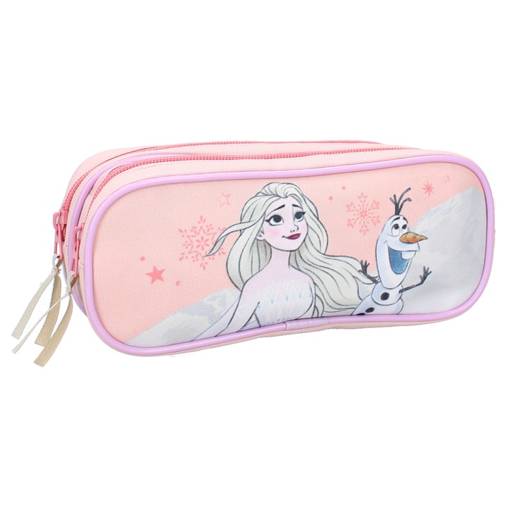 It's All Magic, Frozen II, többszínű, 2 rekeszes tolltartó, felszerelés nélkül