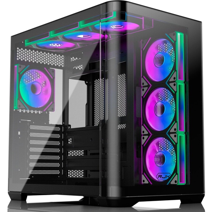 Кутия за компютър, RAIJINTEK, Atreus BT7, MiddleTower, E-ATX, Черна