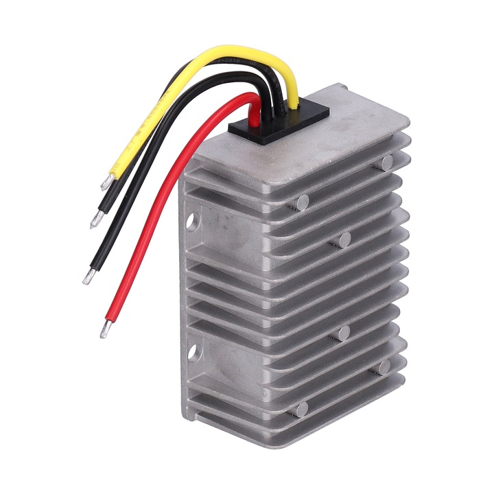 Convertor de putere DC 72V la 12V, modul de protectie, 20A, 240W, metal, utilizat pentru diverse echipamente