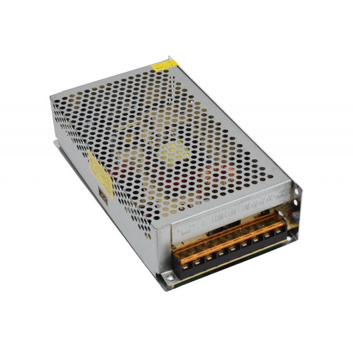 Sursa de Alimentare Slim, Carcasa Metalica, Interior, 18V, 180W, 10A