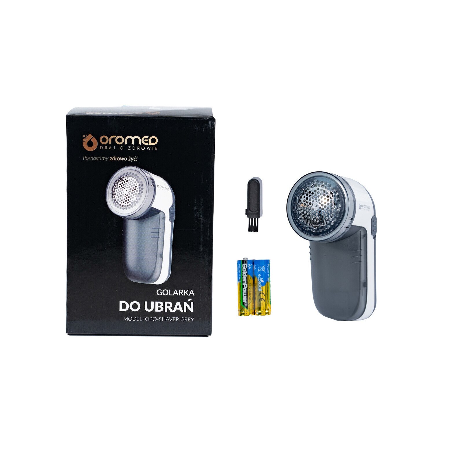 Aparat electric pentru tesaturi OROMED ORO-SHAVER, 3W, design compact, gri