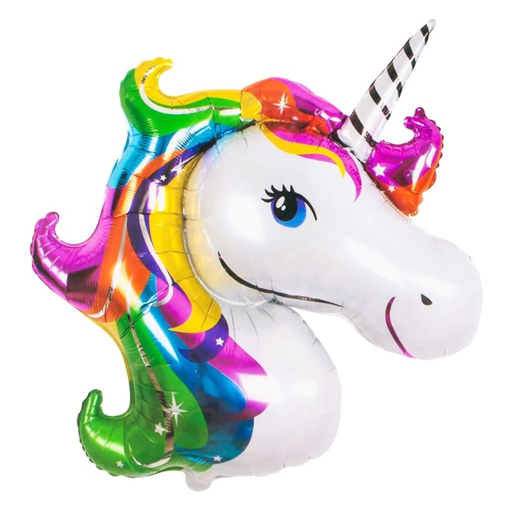 Парти балон с метално фолио Unicorn 62x86 см