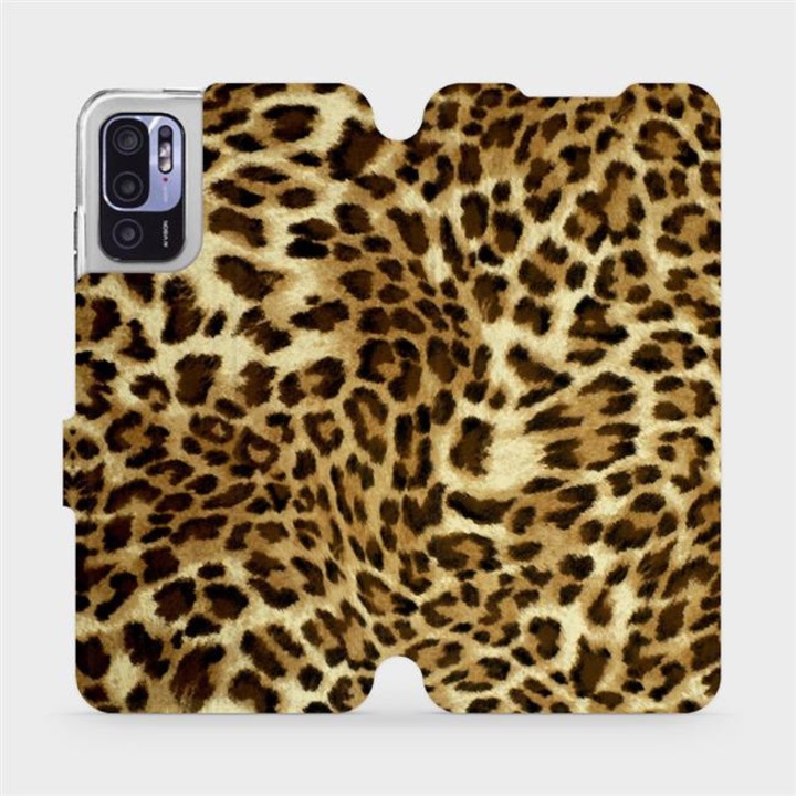 Mobiwear флип калъф за Xiaomi Redmi Note 10 5G, котешки дизайн, устойчив на удар и надраскване, многоцветен