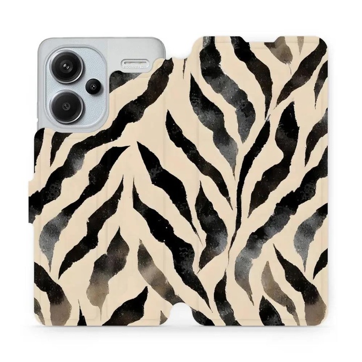 Mobiwear флип калъф за Xiaomi Redmi Note 13 Pro Plus 5G, елегантен дизайн, устойчив на удар и надраскване, многоцветен