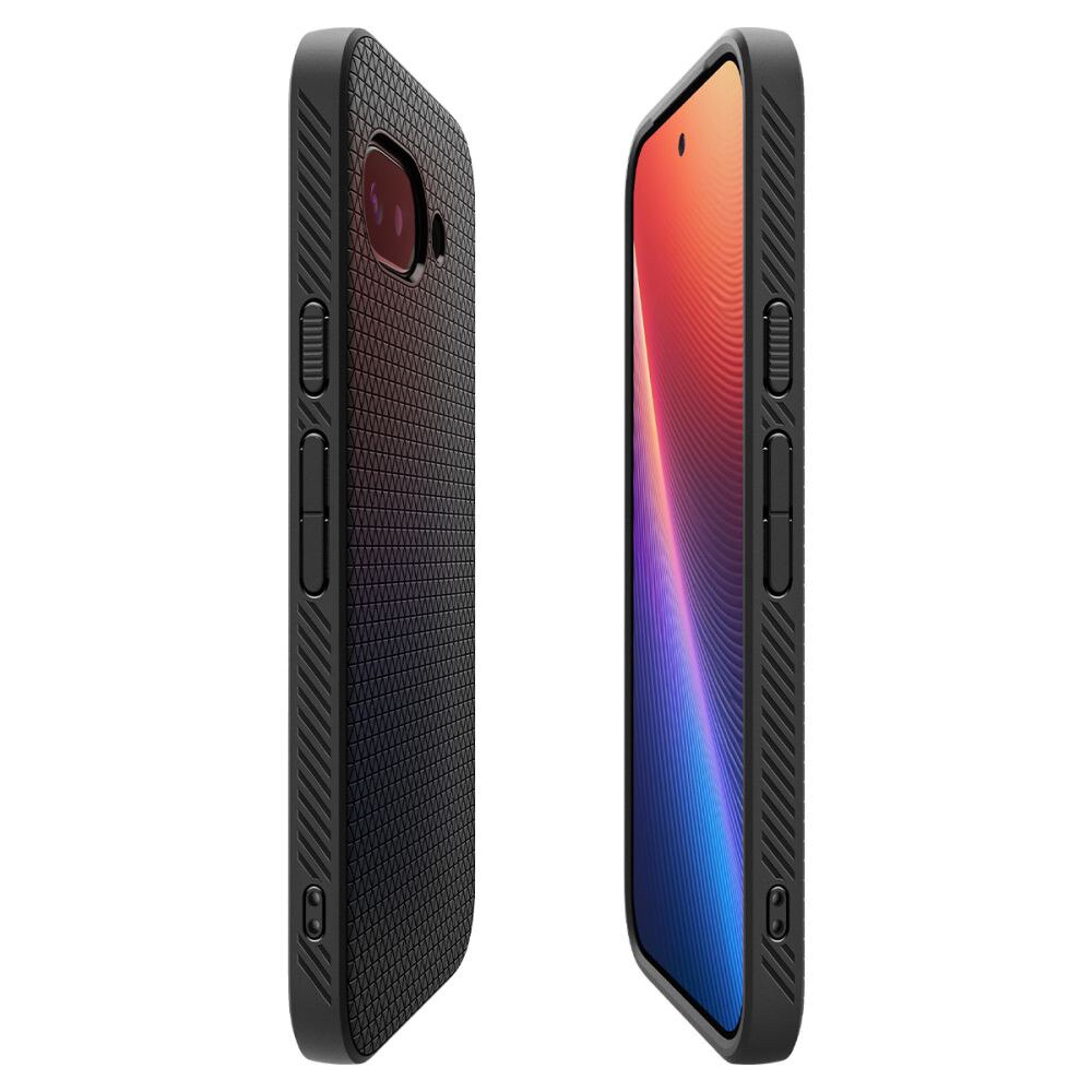 Carcasa Spigen Liquid Air compatibila cu Google Pixel 9a Matte Black