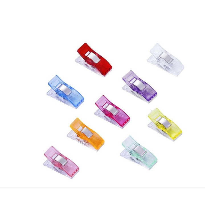 Szabóeszközök, Emforose, Többszínű anyagcsipeszek, Tárolódoboz mellékelve