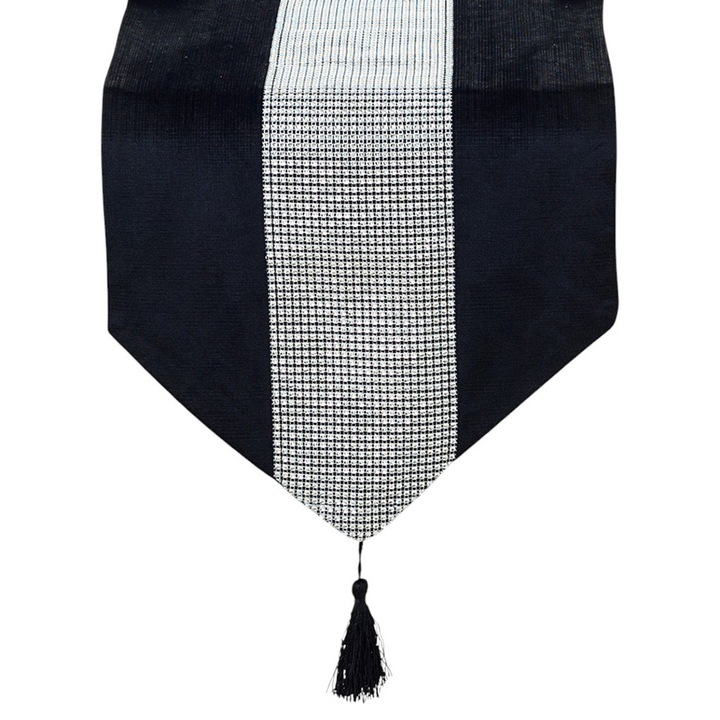 Кадифена покривка за маса, Enforose, с пайети, правоъгълна, 30x150см