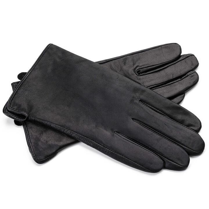 Manusi barbati, Stylion, piele naturala, negru, one size