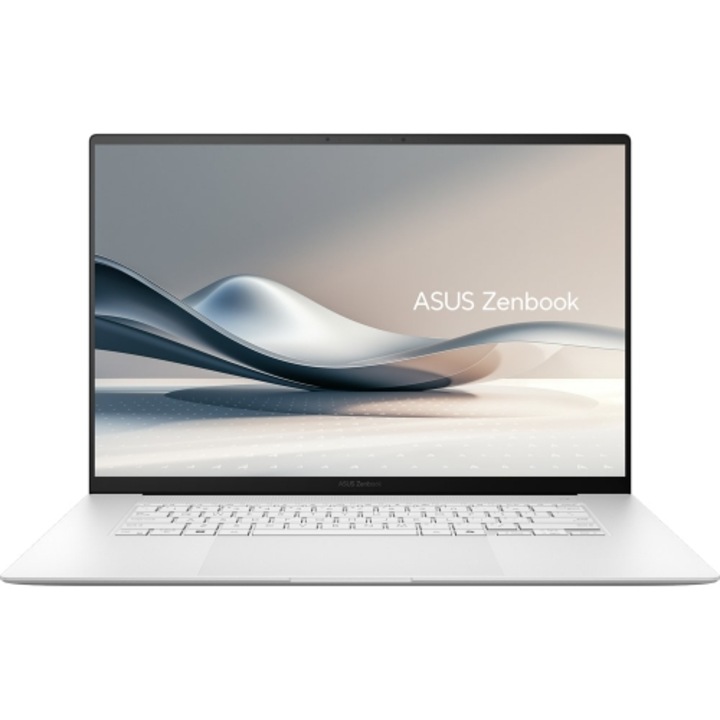 ASUS Zenbook S16 laptop, 16" 3K érintőképernyő, AMD Ryzen™ AI 9 HX 370 5,1 GHz-ig, 32 GB RAM LPDDR5x, 1 TB SSD, AMD Radeon 890M, Windows 11 Pro, skandináv fehér LPDDR5x