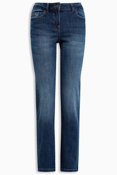 next blugi slim fit cu aspect decolorat w445-l29 albastru inchis imagen 8_0_
0