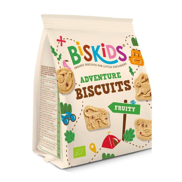 Biscuiti cu fructe ECO 100 g Belkorn