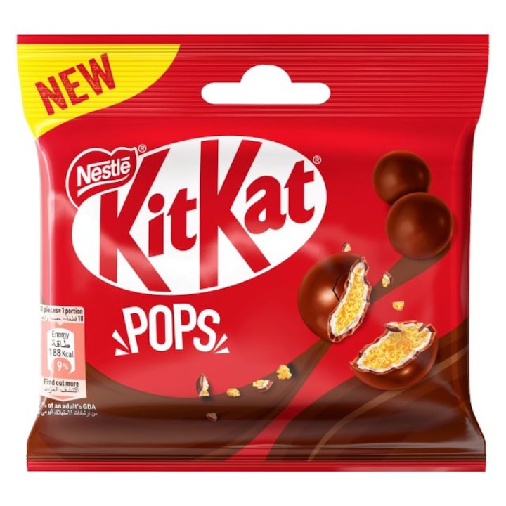 Kit Kat, Bile de Ciocolata cu Lapte, 140g