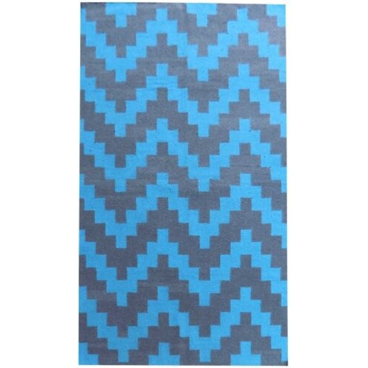 Bakero Covor Kelim Modern 43 blue/grey (100x160 cm)