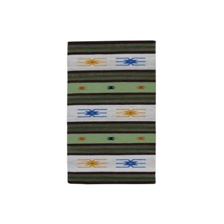 Bakero Covor Kelim classic 11210 white/brown (90x150 cm)