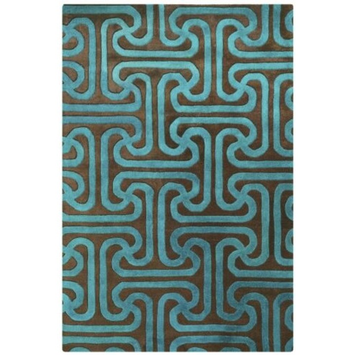 Bakero Covor Twist brown/green (153x244 cm)