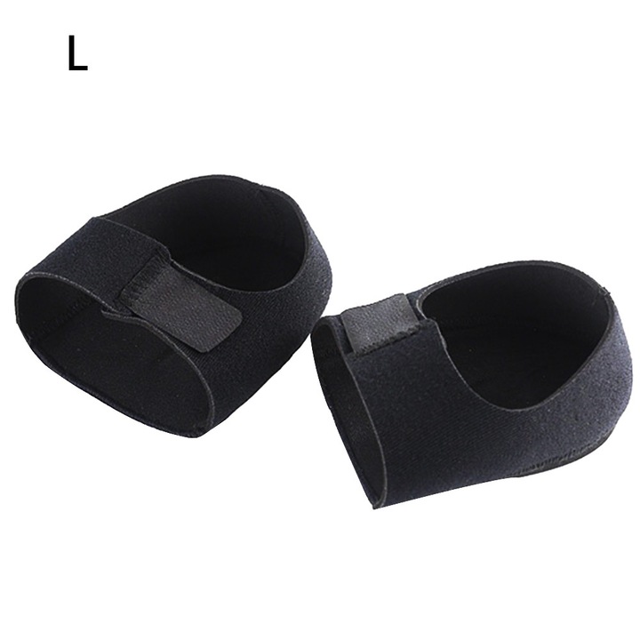 Insertii pentru ameliorarea durerii la calcai, Enforose, maneci reglabile, perna cu gel de silicon, 1 pereche