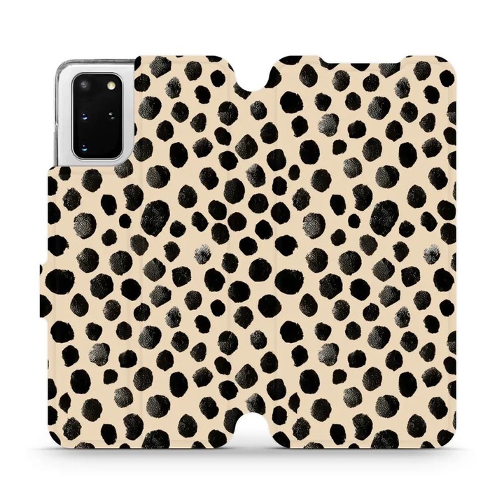 Husa flip Mobiwear pentru Samsung Galaxy S20 Plus, design elegant, rezistent la socuri si zgarieturi