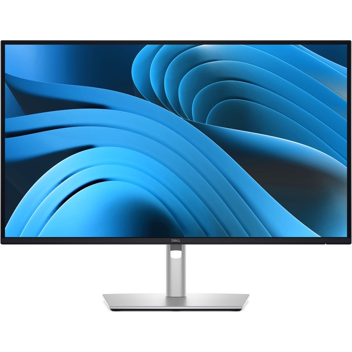 Monitor Dell P2725QE, 27", Edge-Lit LED, IPS, 3840 x 2160 4K, USB Type-C DisplayPort, Ethernet (RJ-45), 1 x DisplayPort 1.4, 3 x USB 3.0 Downstream, 1 x USB 3.0 Type-C Downstream, 1 x HDMI 2.1, 1 x USB 3.0 Type-B Upstream