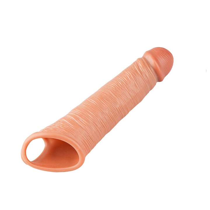 Extensie penis VGJOT, material silicon moale, detalii realiste, 3 inch