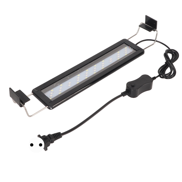 HERUSI LED akvárium világítás 28cm többszínű állítható 3 szintű