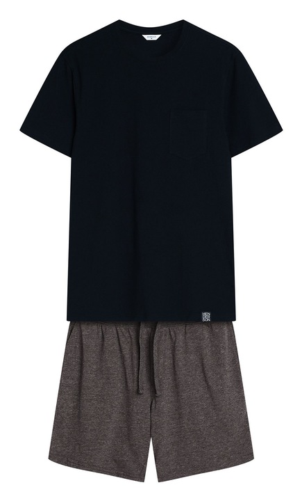 Pijama barbati Mick Henderson Negru XXL