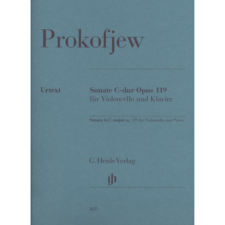 Сергей Прокофиев: Соната до мажор, опус 119 - за виолончело и пиано