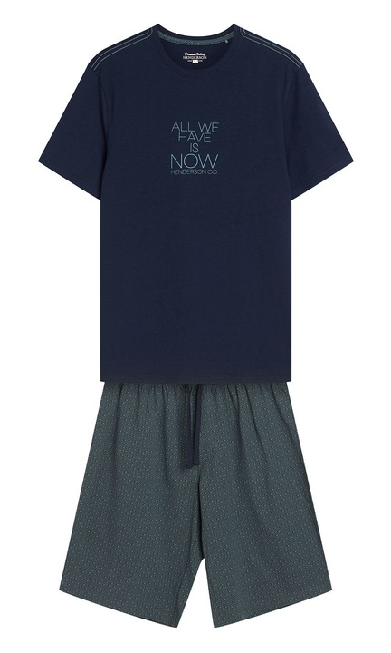 Pijama barbati Dreamer Henderson bleumarin, gri M