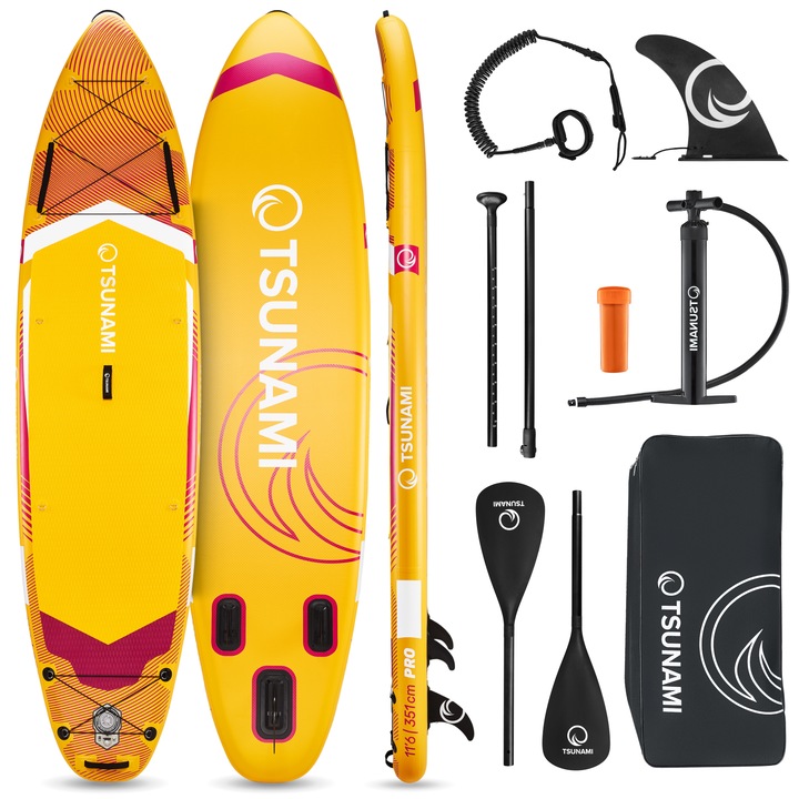 SUP PRO szörfdeszka, TSUNAMI, T11, 350 cm