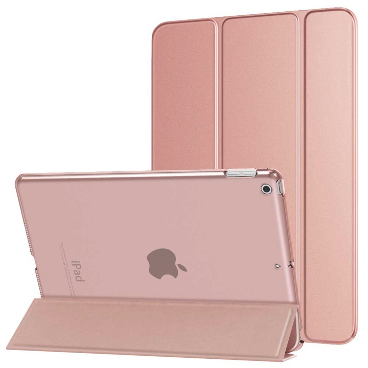 iPad Mini 3/2/1 tok - Könnyű, okos, vékony, védő, áttetsző, matt tok, automatikus ébresztés/alvó üzemmód támogatása Apple iPad Mini 1/Mini 2/Mini 3 készülékekhez