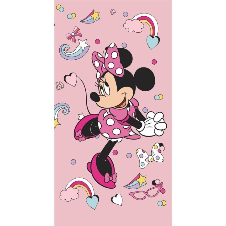 Disney Мини кърпа за баня, плажна кърпа 70x140см (Fast Dry)