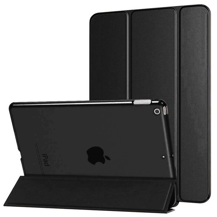 Husa tableta Cozevdnt, Pentru Ipad Mini 3/2/1, Suport Auto Wake/Sleep, Ultra-Subtire, Negru