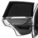 Set 2 Parasolare pentru Geamuri Auto, BYONDSELF®, Rezistent UV, Plasa Anti Insecte, Captuseala din plasa respirabila, Negru