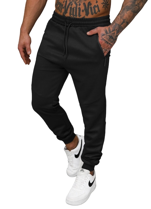 Férfi melegítőnadrág OZONEE JS/15K1818, Fekete