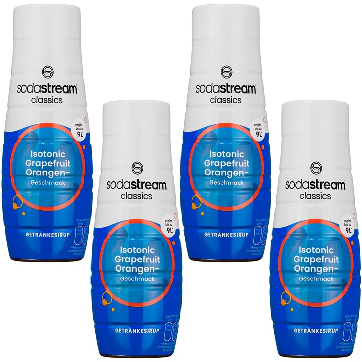 Szirup SodaStream Isotonic 440ml, 4 db