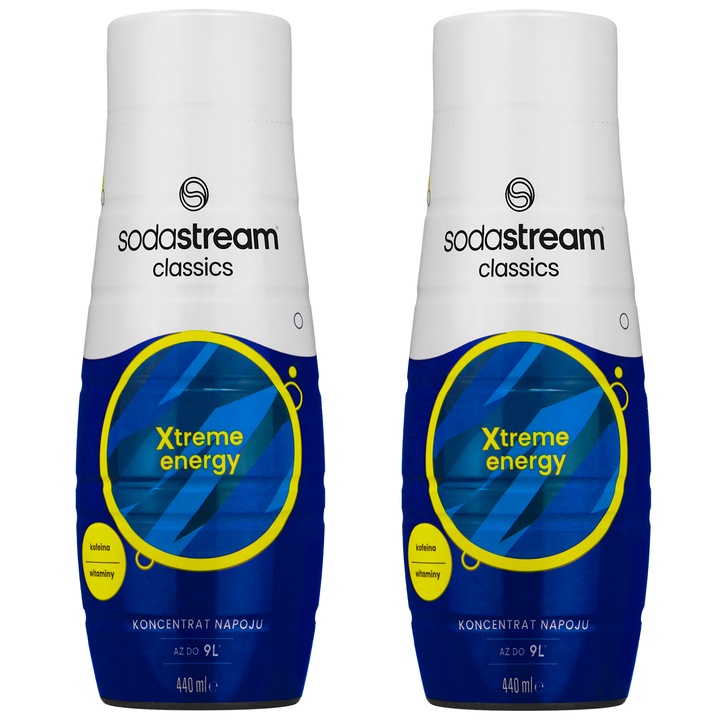 Szirup SodaStream Xtreme Energy 440ml, 2 db