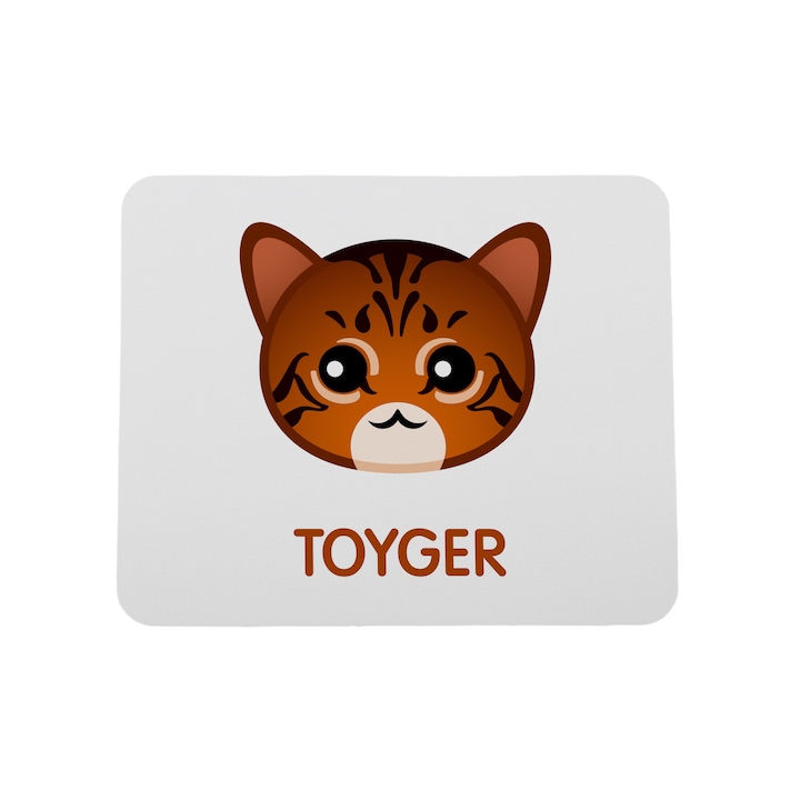 Подложка за мишка с котка, Art-Dog, сладък дизайн, 22x18cm, 3mm дебелина