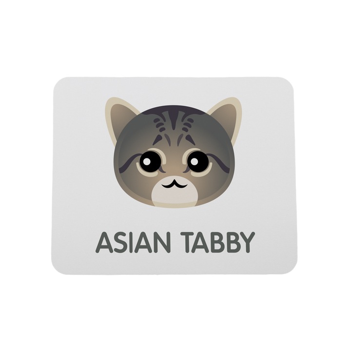 Подложка за мишка с котка, Art-Dog, 22x18см, дебелина 3мм, устойчив печат