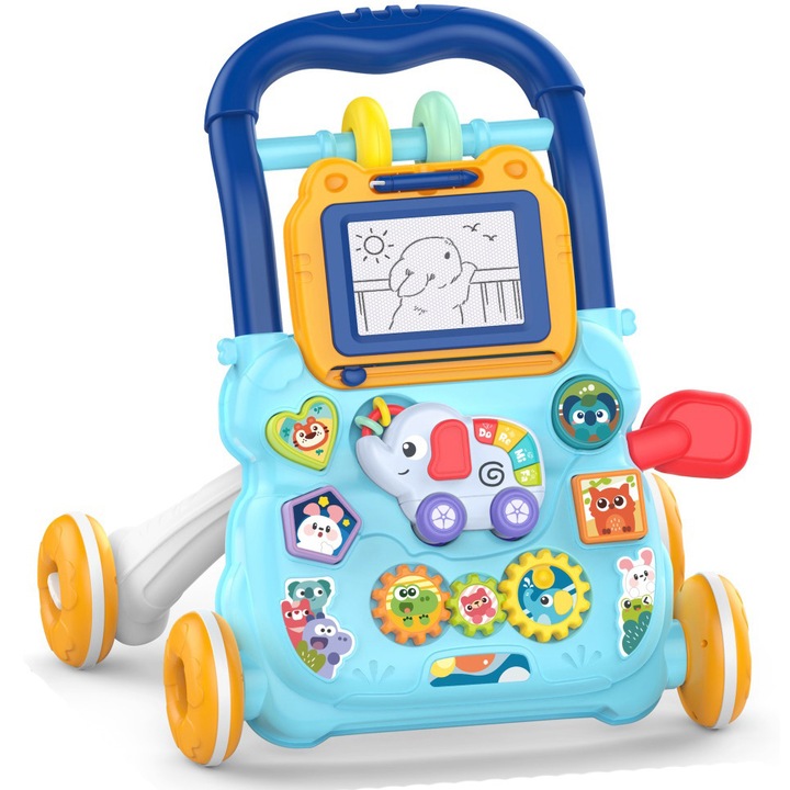 Antepremergator muzical Iggy Ziggy, albastru