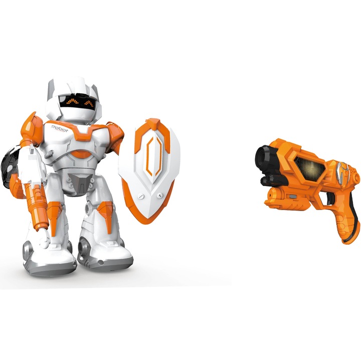 Robot interactiv 3 in 1, cu pistol