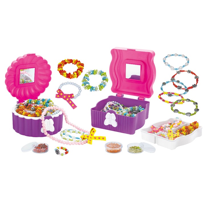 Детски комплект за създаване на бижута Girl's Creator, Beads Art