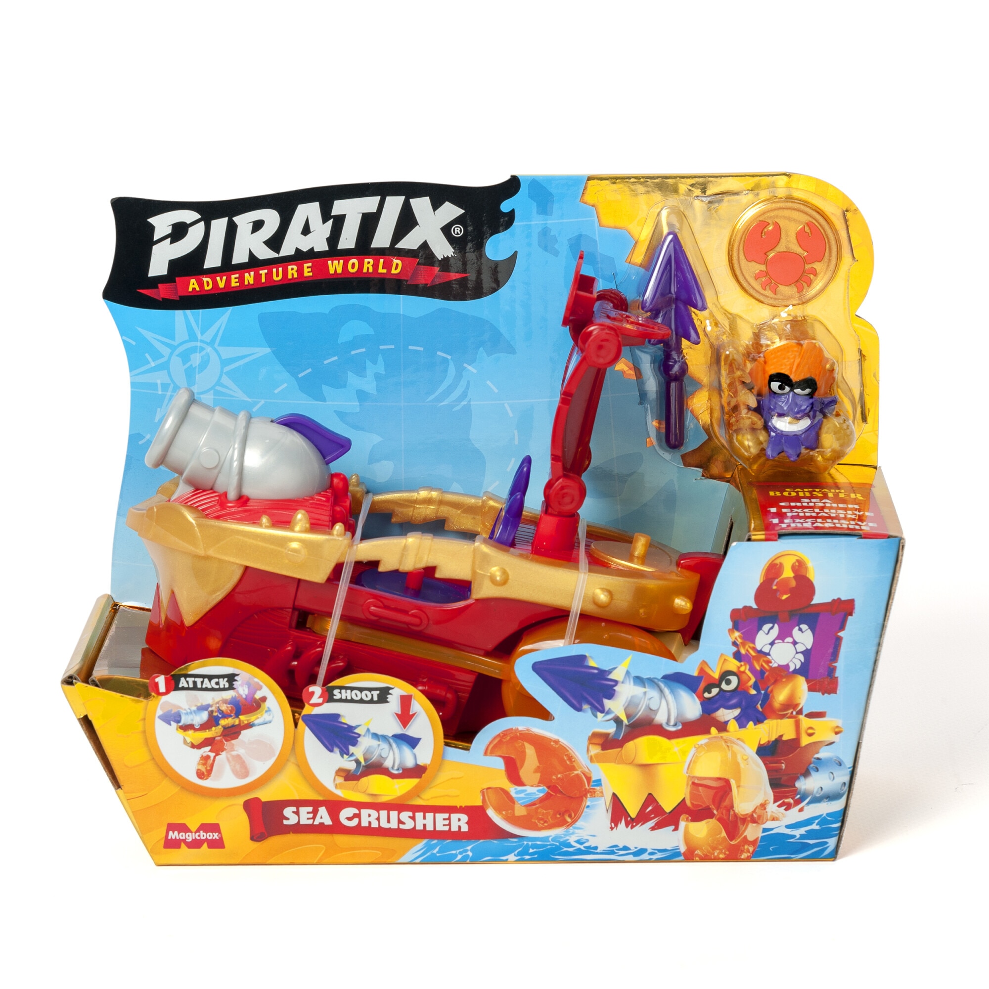 Set de joaca Piratix, Nava Sea Crusher