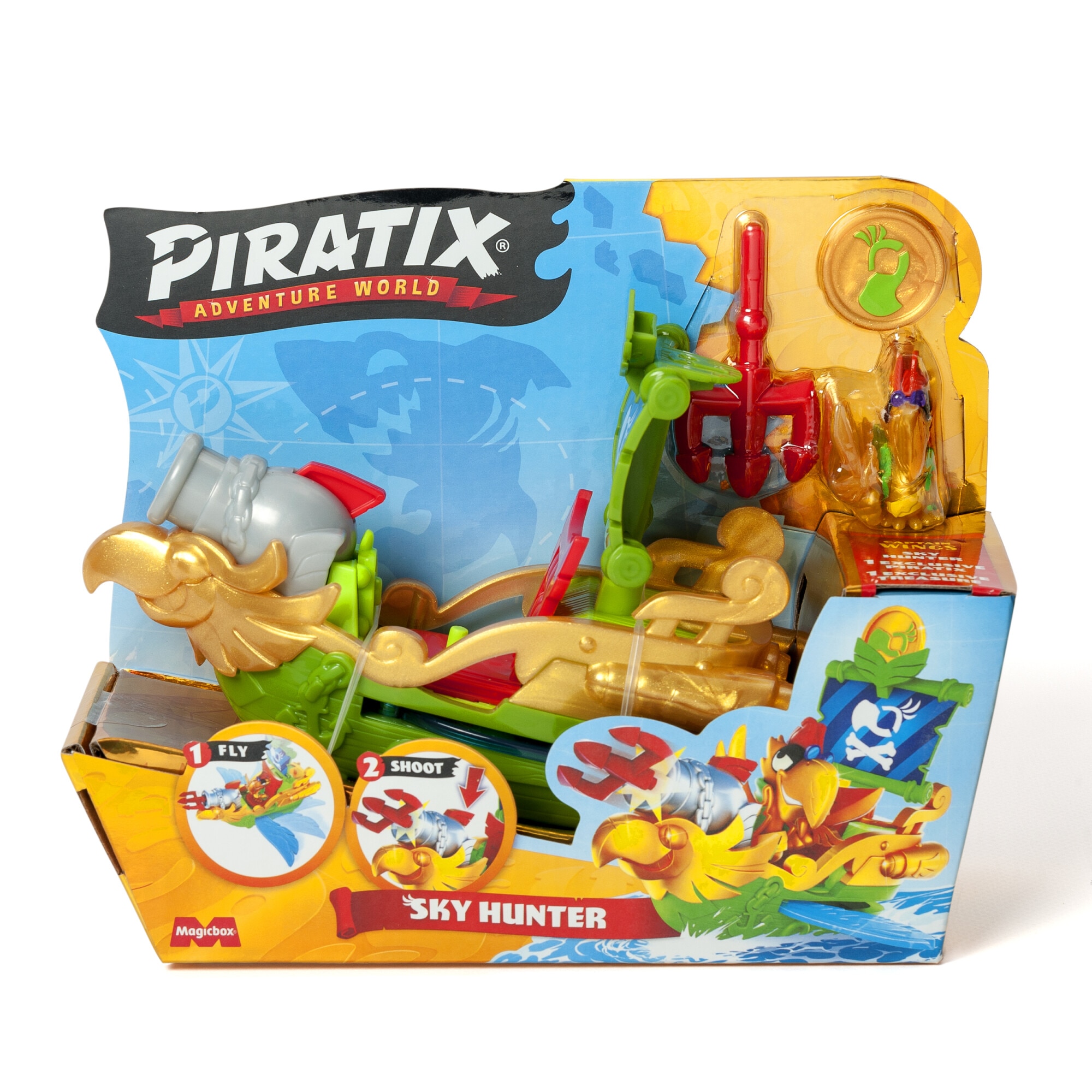 Set de joaca Piratix, Nava Sky Hunter - eMAG.ro